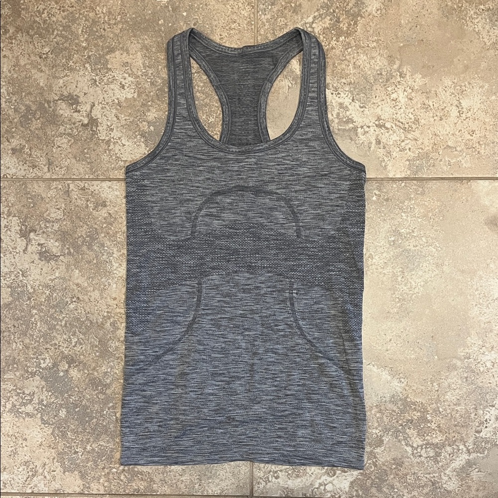 Lululemon Athletica Charcoal Racerback Tank